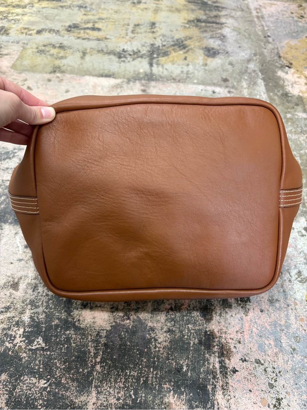 Polo by Ralph Lauren Bellport Large Reversible Leather Tote - Picture 11 of 15